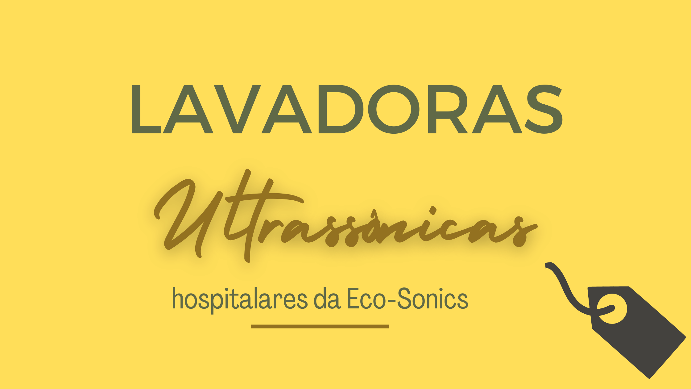 Você conhece as lavadoras ultrassônicas hospitalares da Eco-Sonics?