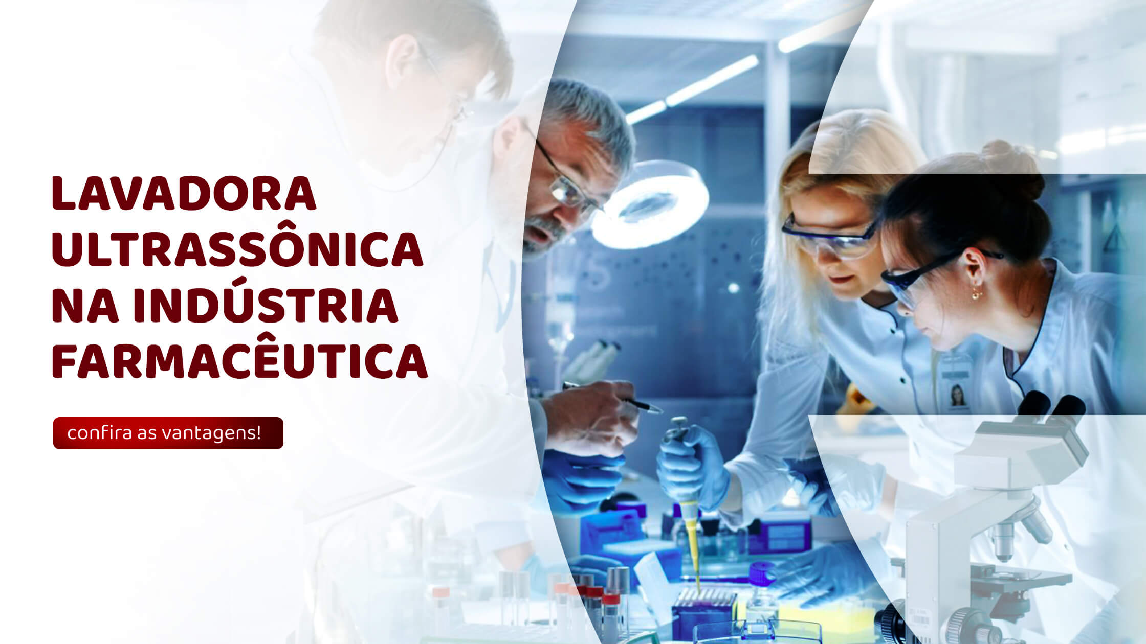 Utilização da lavadora ultrassônica na indústria farmacêutica