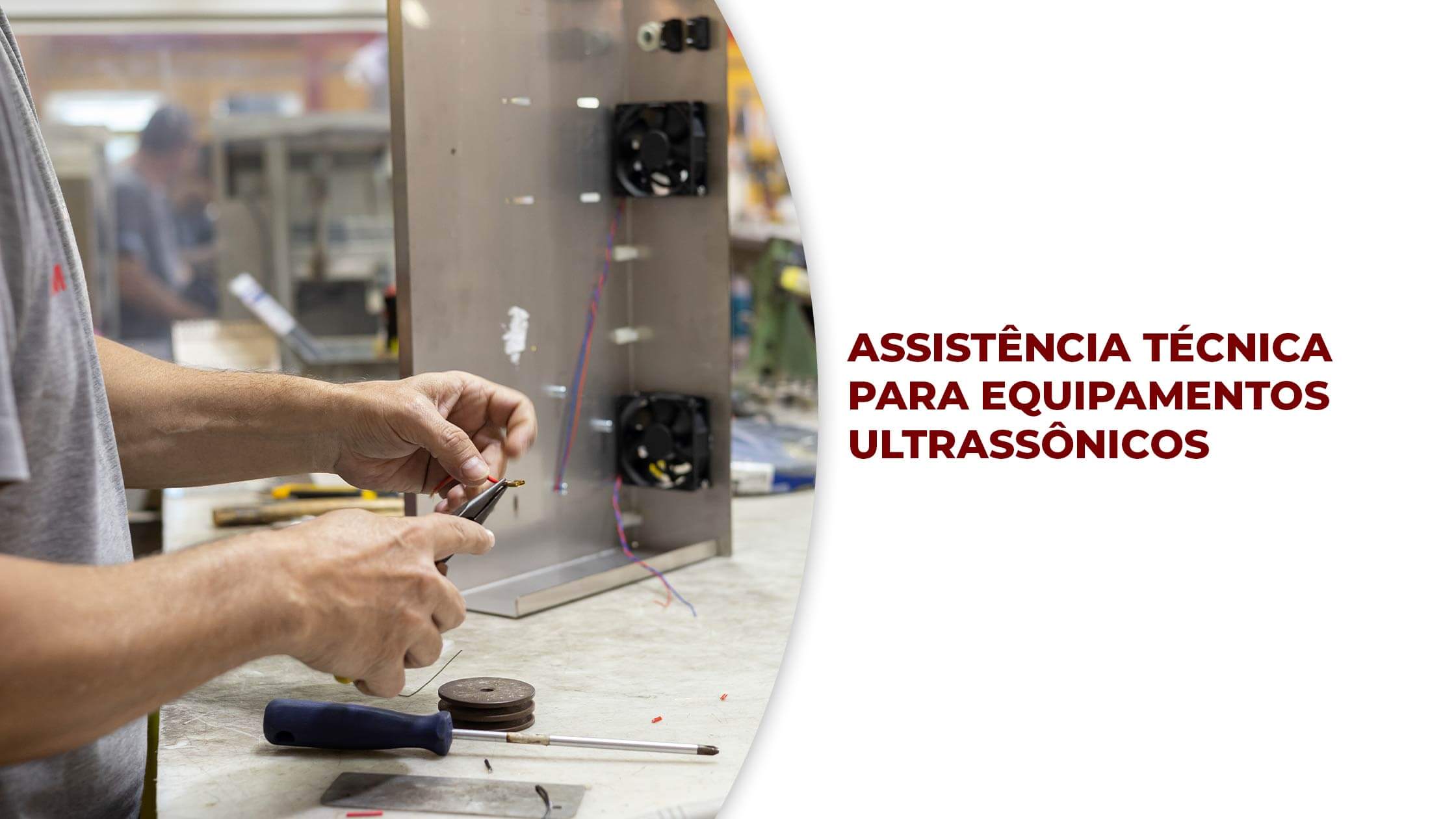 Assistência técnica para equipamentos ultrassônicos